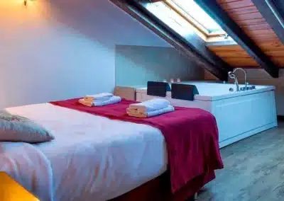 Apartamento del Balcón del Pirineo con jacuzzi privado.